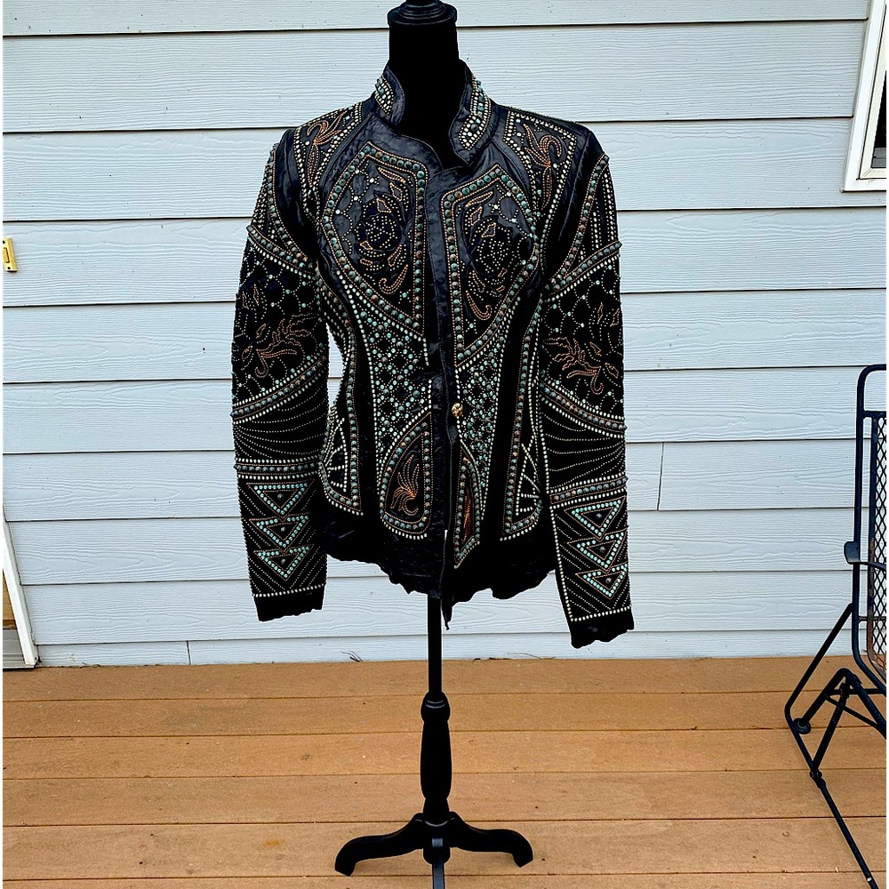 Kippy handmade jacket - similar to Reba McEntire’s jacket in Dear Rodeo video.